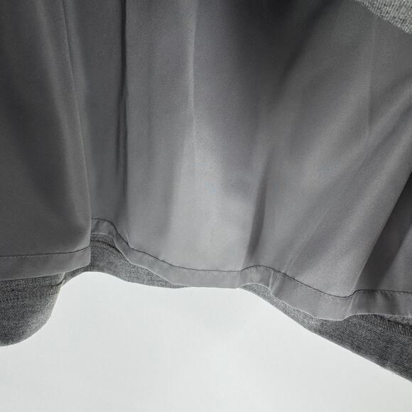 J Crew Skirt Womens 0 Gray Wool Blend Sidewalk Style Lined + Pockets Preppy NEW - Picture 6 of 11